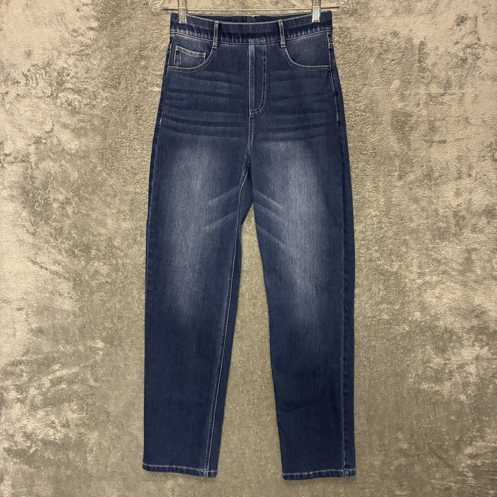 Halara Womens Flex High Waisted Straight Leg Casual Jean S Pull On Everyday